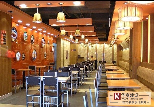 廣州快餐店裝修設計，快餐店風格布局規劃